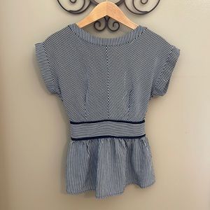 Monteau Peplum top